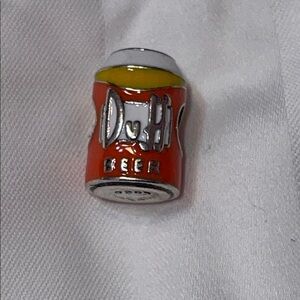 Pandora Sterling Silver 925 Duh Beer Can Charm